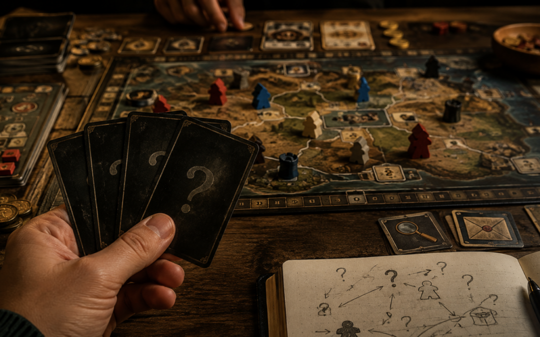 Why Hidden Information Turns a Board Game Into a Story